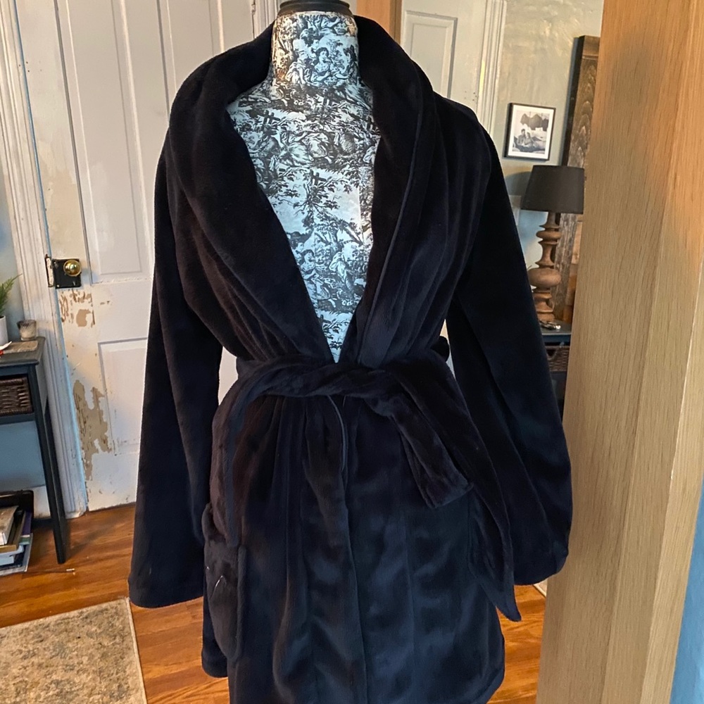 Victoria secret fleece bathrobe
